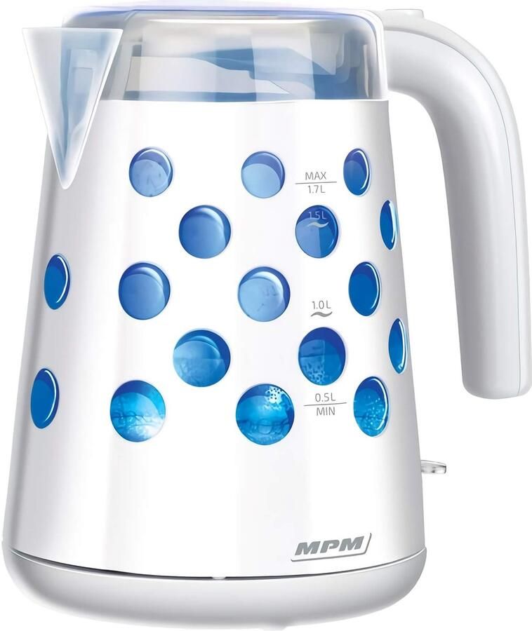 Elektrische waterkoker 1 7 l BPA-vrije kunststof 360° draadloos Automatische uitschakeling SnelShoppen
