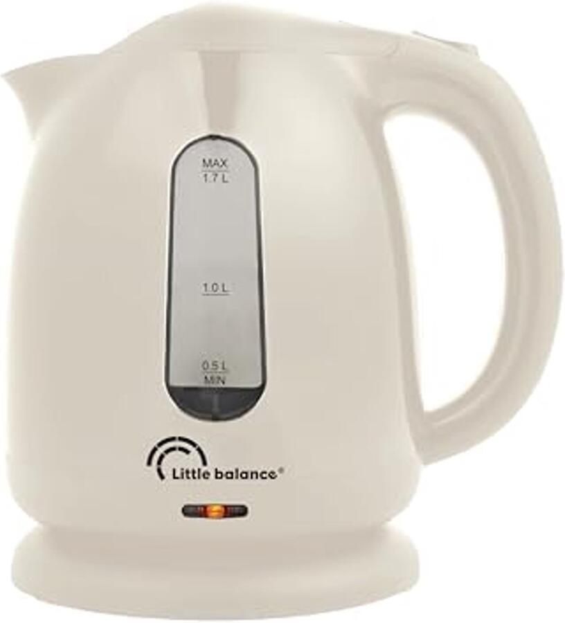 Elektrische waterkoker 1 7 l met automatische uitschakeling en afneembaar kalkfilter