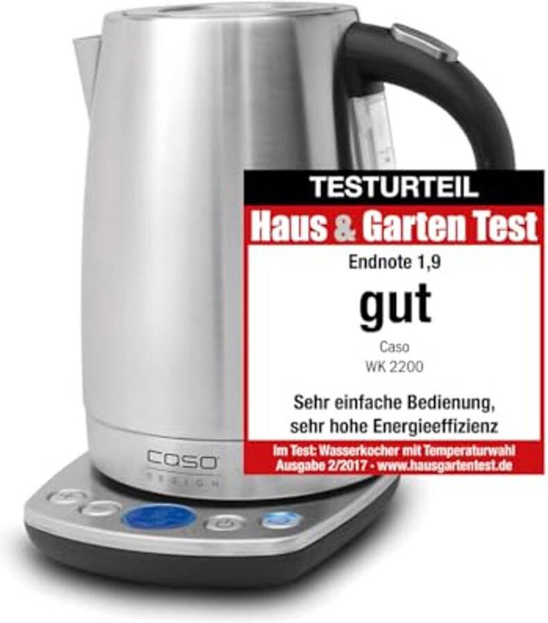 Elektrische Waterkoker 1 7 L met Nauwkeurige Temperatuurregeling en Automatische Uitschakeling