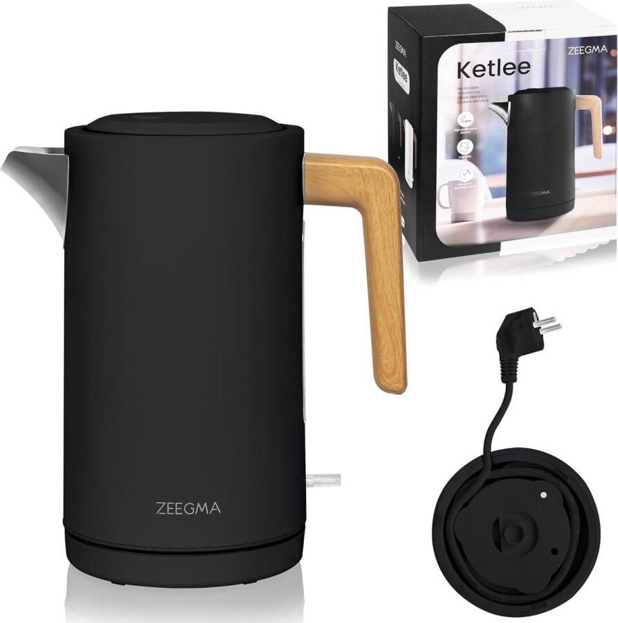 Elektrische Waterkoker 1 7L Snel Koken Automatische Uitschakeling Modern Design