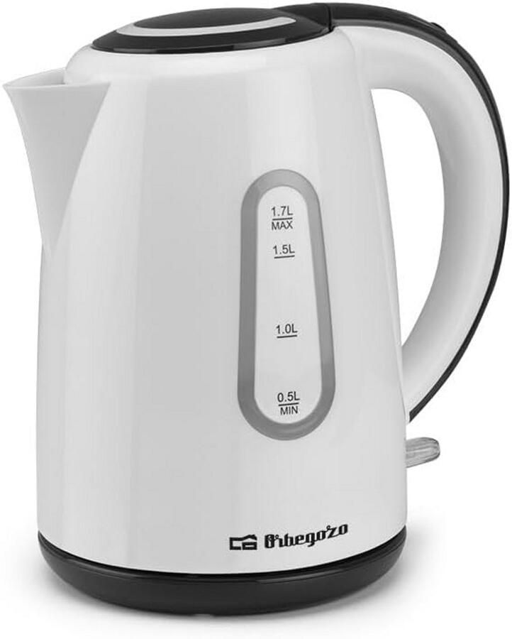 Elektrische Waterkoker 1.7 Liter Krachtig 2200W Wit