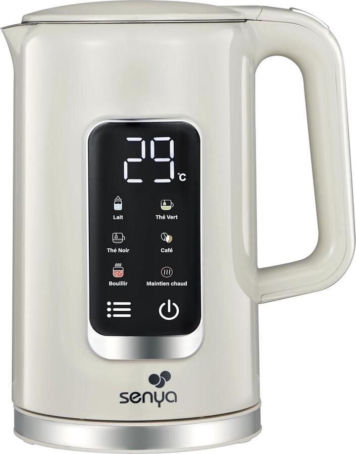 Elektrische Waterkoker 1.7L met Digitale Temperatuurregeling en Warmhoudfunctie