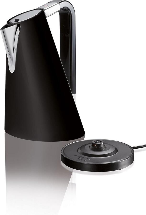 Elektrische Waterkoker 1.7L Zwart 1830W Met 360 Graden Draaibare Basis