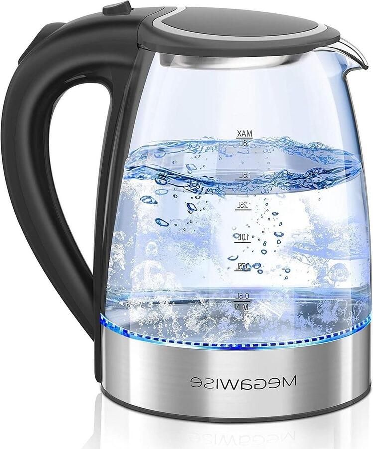 Elektrische Waterkoker 1.8L Snel Water Koken Gepolijste Afwerking 1.8 Liter Wit