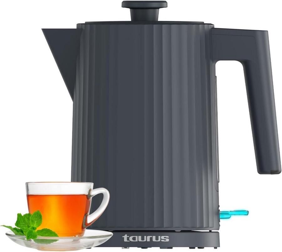 Elektrische Waterkoker 2200W 1.7L Met Kantelbare Voet en Kalkfilter