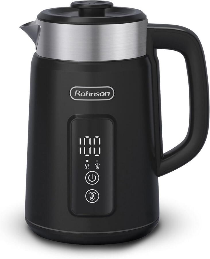 Elektrische Waterkoker 2200W met 6 Temperatuurinstellingen en Warmhoudfunctie