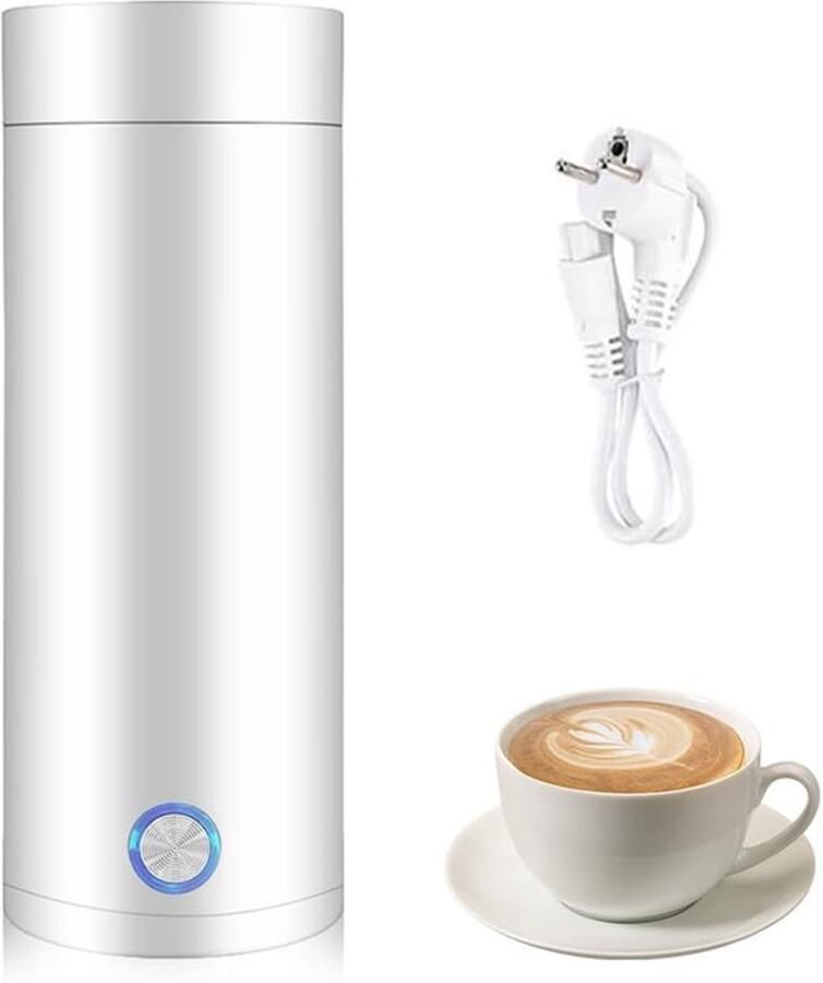 Elektrische waterkoker 400 ml 3-in-1 reiswaterkoker klein roestvrijstalen voering snelle elektrische waterkoker met automatische uitschakeling