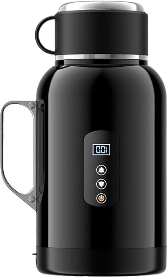 Elektrische Waterkoker Auto Reis Waterkoker Verwarmer Onderweg Water Koken Snelle Verwarming 12 24V 1500 ml Meerkleurig