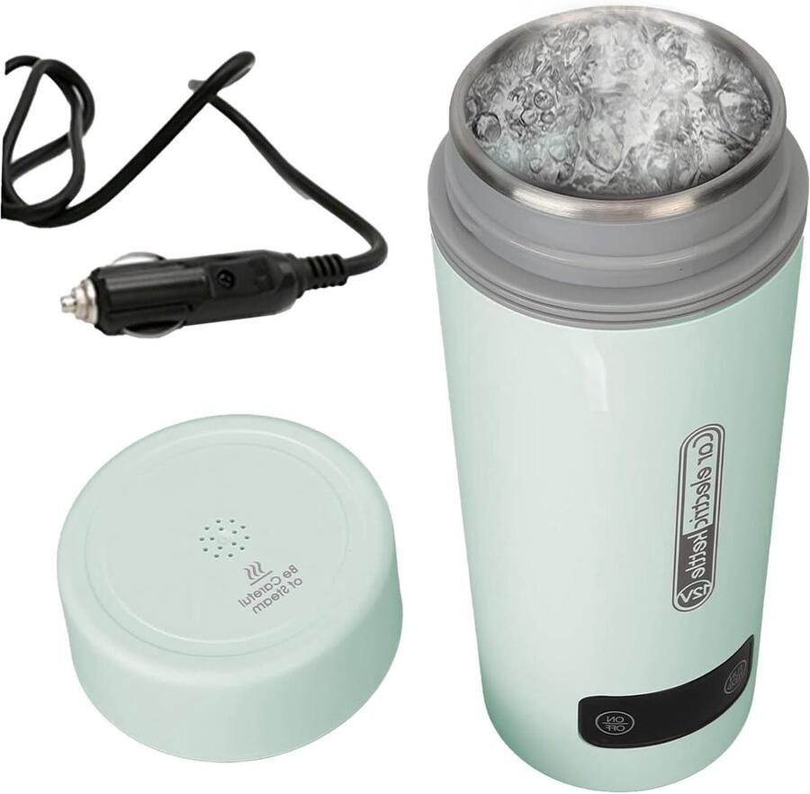 Elektrische Waterkoker Reiskoker Auto Warme Dranken Maken Intelligente Temperatuurregeling 450 ml Groen