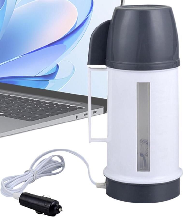 Auto Waterkoker Draagbare Boiler Warme Dranken Maken Automatische Uitschakeling 31 x 13 x 13 cm Zwart
