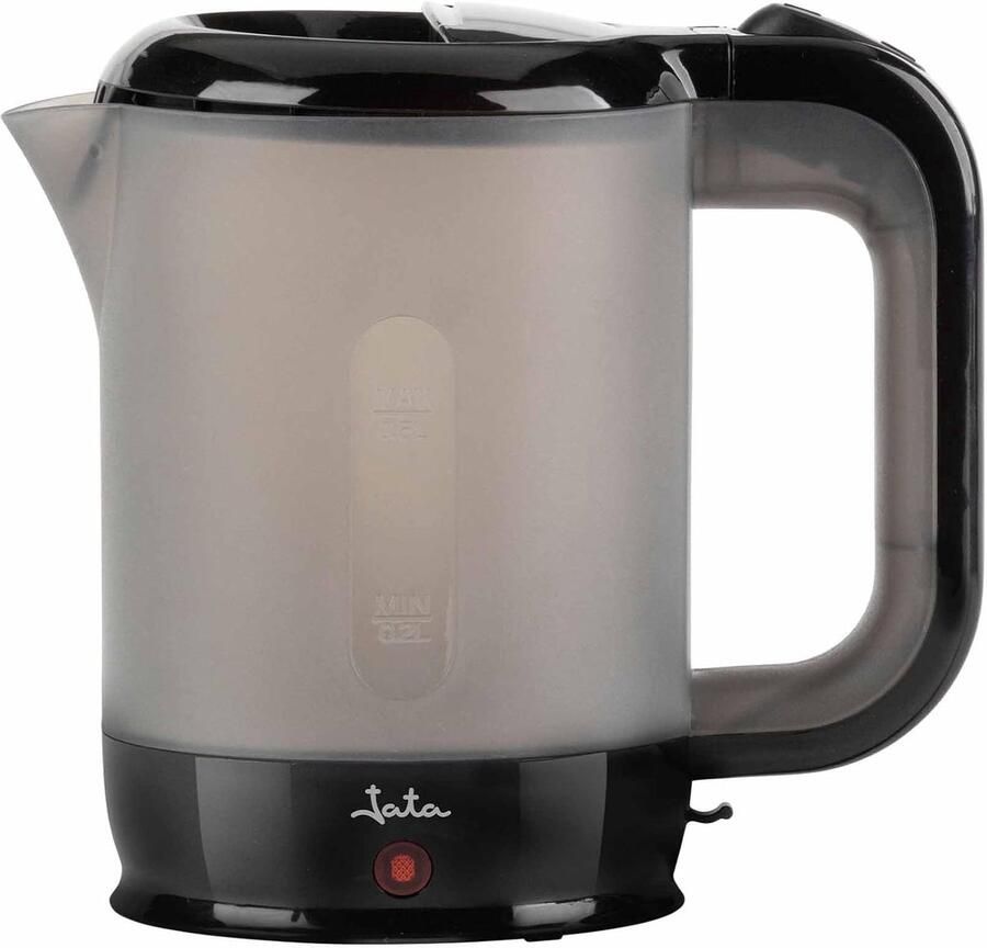 Elektrische Waterkoker Compacte Ketel Snel Water Koken BPA-vrij Materiaal 05 Liter Inhoud Zwart