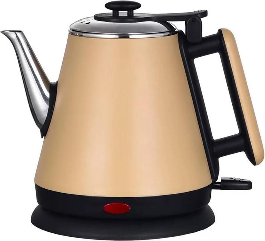 Elektrische Waterkoker Draadloze Ketel Snel Water Koken Stil & Snel 1.2 Liter Geborsteld Staal