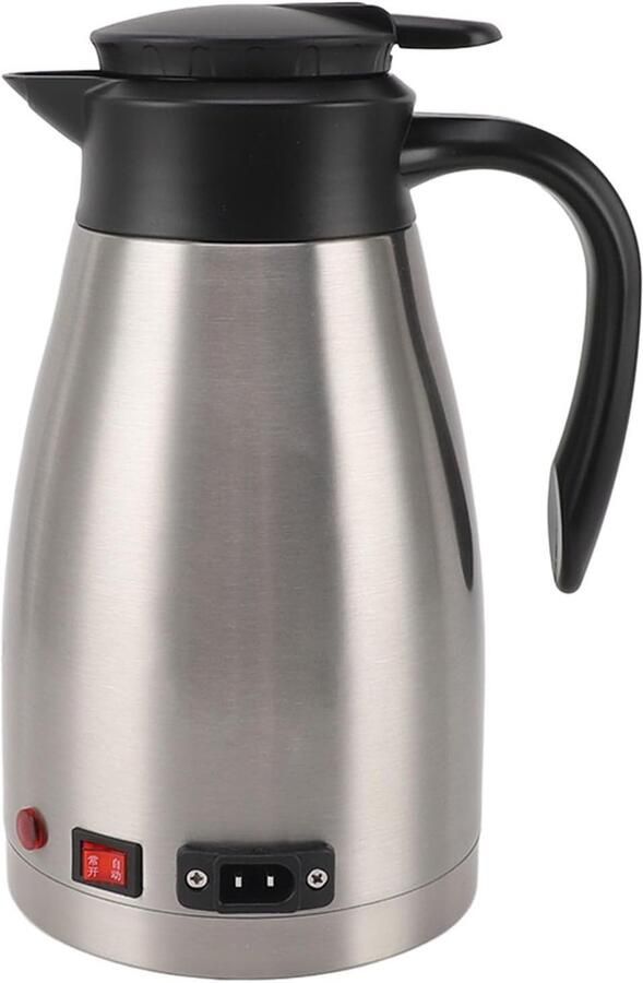 Elektrische Waterkoker Draagbare Ketel Onderweg Koken Grote Capaciteit 1.3L 26 x 17 x 14 cm