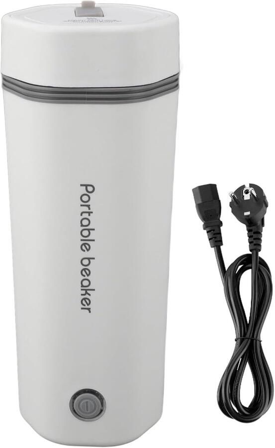 Elektrische Waterkoker Draagbare Ketel Reizen en Kamperen Intelligente Temperatuurregeling 350 ml Zwart