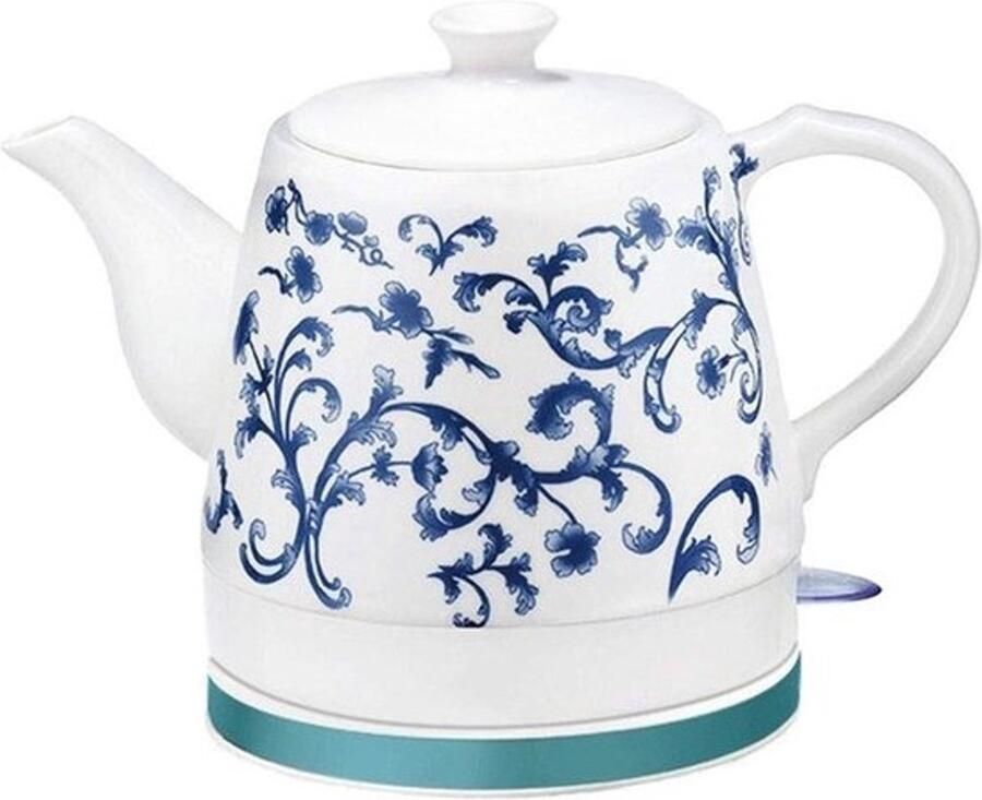 Elektrische Waterkoker Draagbare Theepot Snel Water Koken Automatische Uitschakeling 12 Liter Blauw