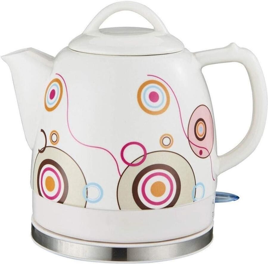 Elektrische Waterkoker Draagbare Theepot Snel Water Koken Automatische Uitschakeling 1.2 Liter Roze