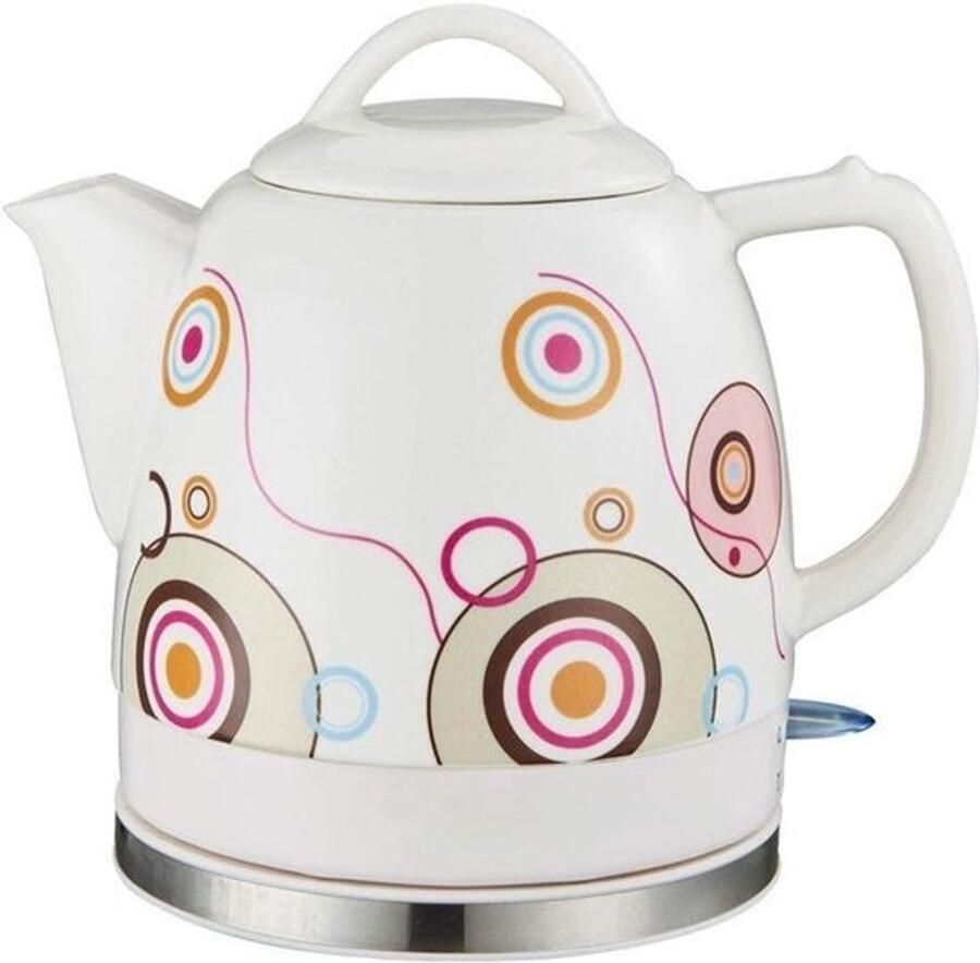 Elektrische Waterkoker Draagbare Theepot Water snel koken Automatische uitschakeling 1.2 Liter Roze
