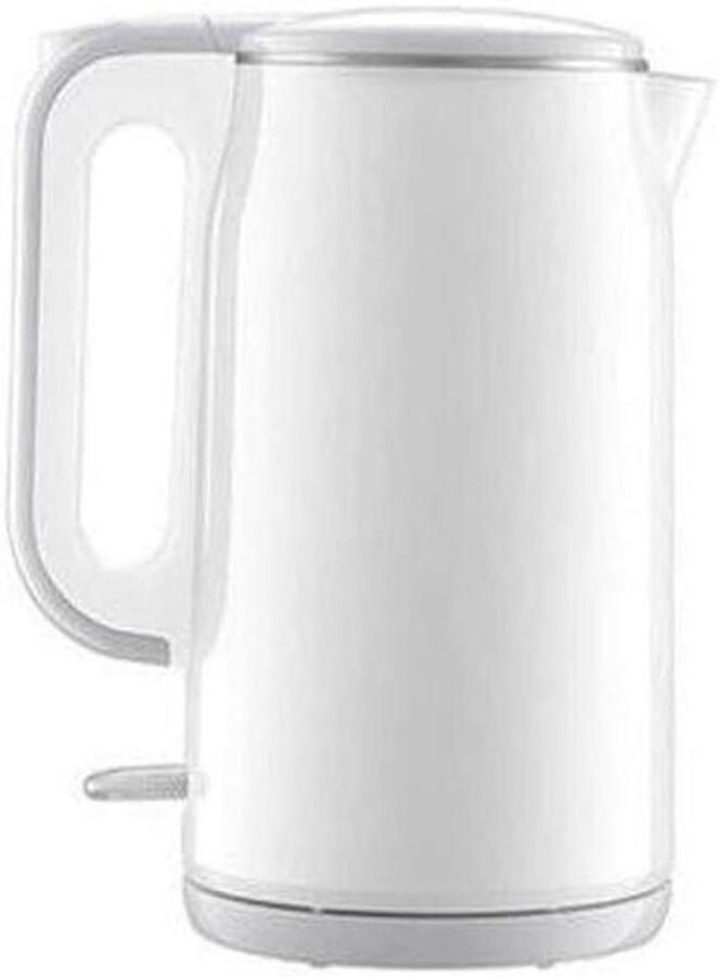 Elektrische Waterkoker Dubbele Koker Snel Water Koken Automatische Uitschakeling 17 Liter Beige