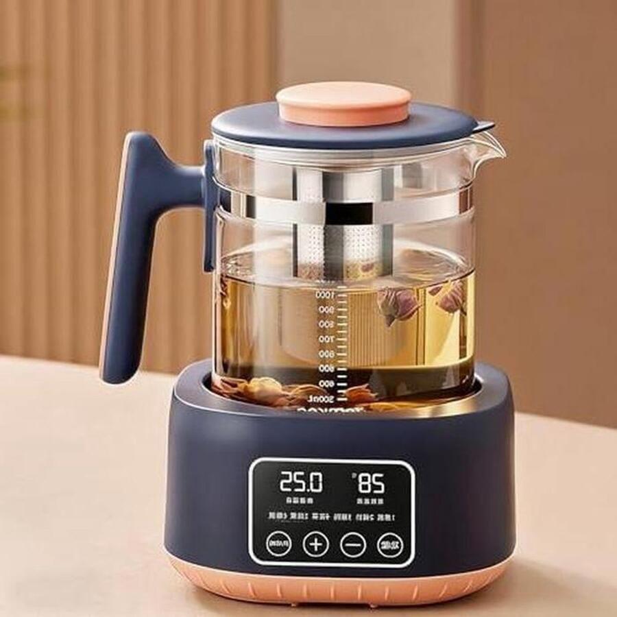 Elektrische waterkoker Glazen waterkoker Thee en koffie zetten Slimme touchscreen bediening 13 liter Glas