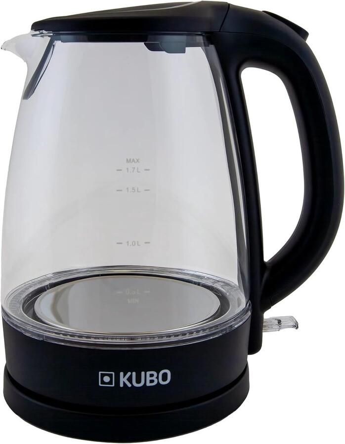 Elektrische Waterkoker Glas Vermogen 2200 W Inhoud 1 7 L Voor Thuisgebruik