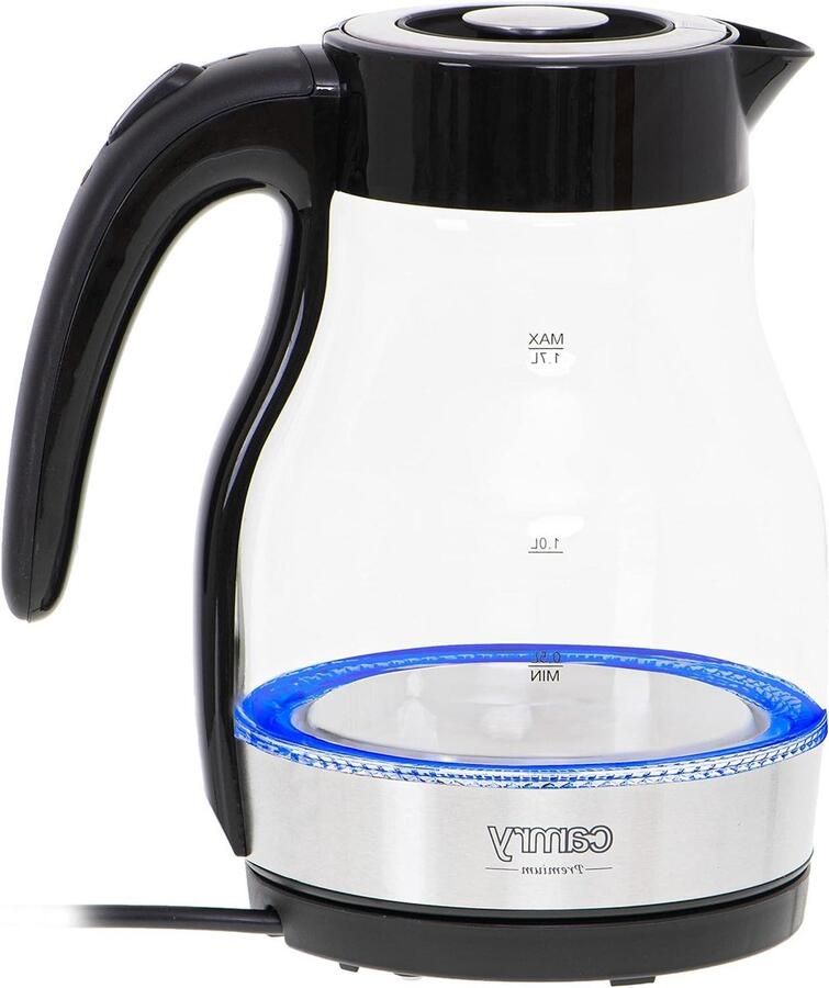 Elektrische waterkoker Grote waterkoker Snel water koken Automatische uitschakeling 17 liter Zwart