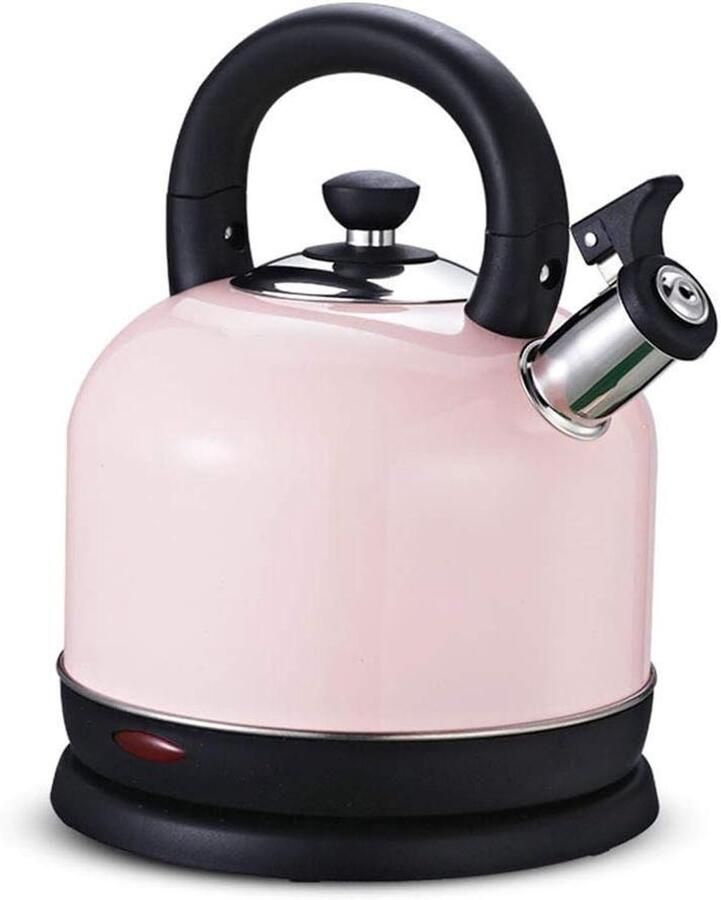 Elektrische waterkoker Grote waterkoker Snel water koken Automatische uitschakeling 2 Liter Roze