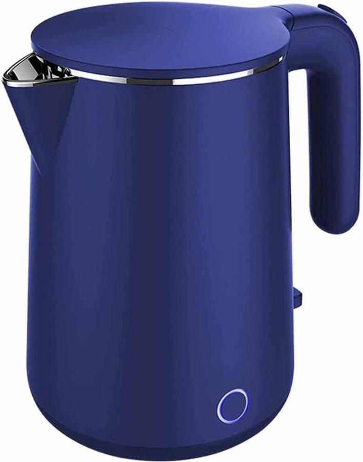 Elektrische Waterkoker Hitteketel Dranken Warm Houden Automatische Uitschakeling 1.5 Liter Blauw