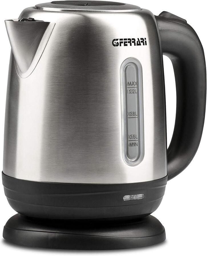 Elektrische Waterkoker Inox 1.2 Liter Snelkoker met Droogbeveiliging