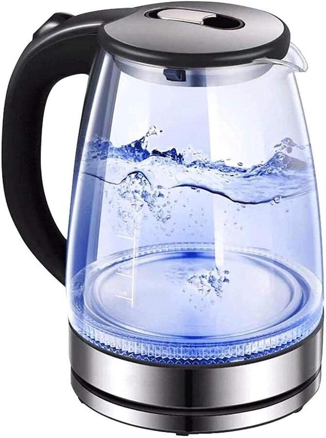 Elektrische Waterkoker Ketel Kokend Water Snel Water Koken Led Indicator 1.7 Liter rood