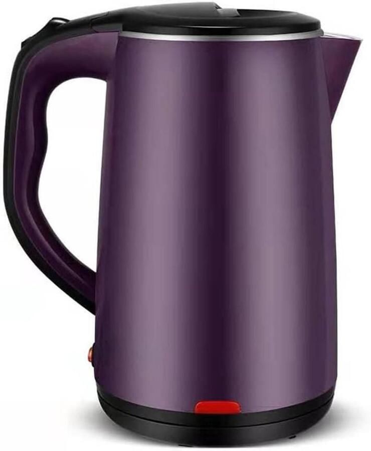 Elektrische Waterkoker Ketel Kookpot Snel Water Koken Dubbele Wand Bescherming 25 Liter Wit