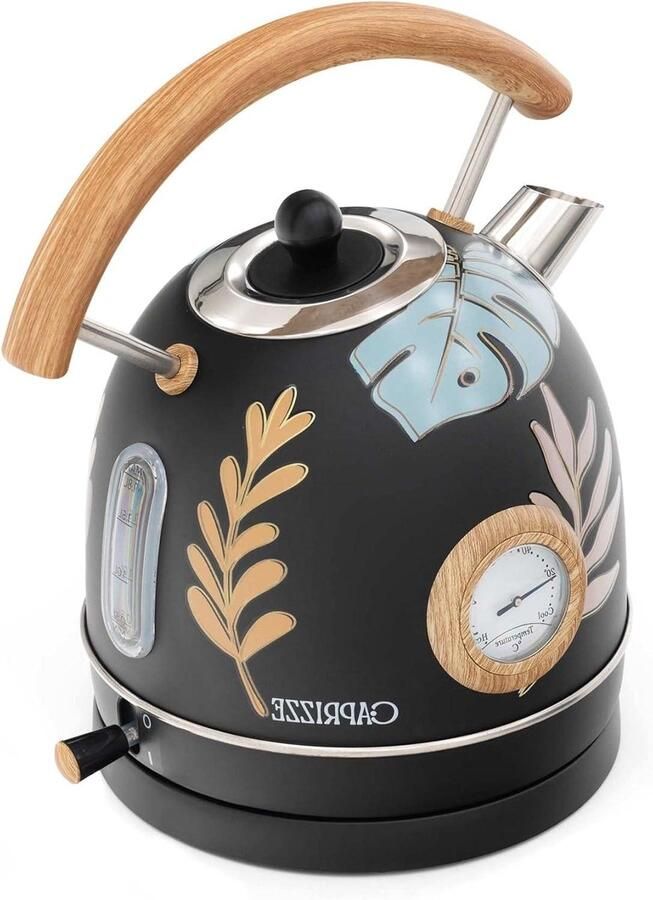 Elektrische Waterkoker Ketel Water Koken Natuur Eco Design 2200W Groen