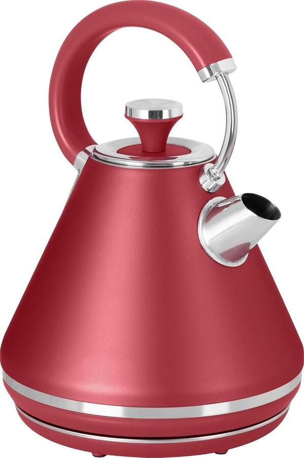 Elektrische Waterkoker Keukenapparaat Koken Snel Water Koken Automatische Uitschakeling 17 Liter Mat Rood