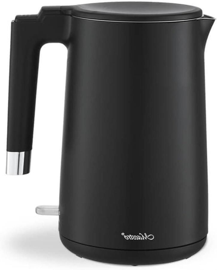 Waterkoker Thee & Koffie Maker Snel Water Koken Dubbele Wand 17 Liter Zwart