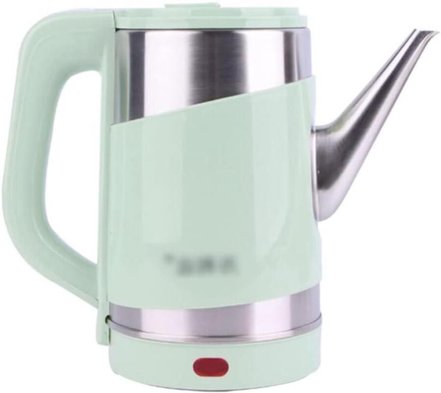 Elektrische Waterkoker Kleine Waterkoker Snel Water Koken Automatische Uitschakeling 1.2 Liter Groen