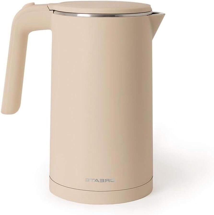 Elektrische Waterkoker Koffie Waterkoker Thee Zetten Instelbare Temperatuur 1 Liter Zandkleur