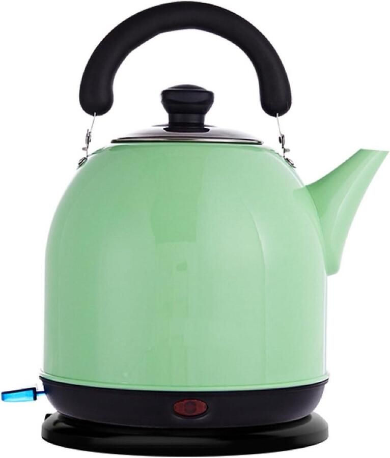 Elektrische Waterkoker Koffieketel Snelkook Water Verwarmen Droogkookbeveiliging 5 Liter Groen
