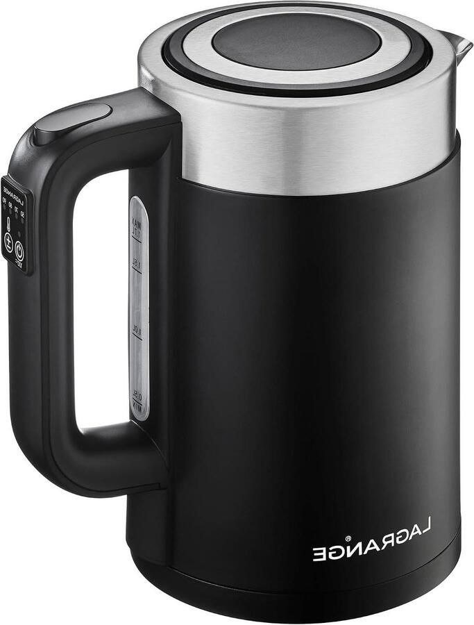 Elektrische Waterkoker Kookpan Warm Water Snel Water Koken Instelbare Temperatuur 17 Liter Zwart