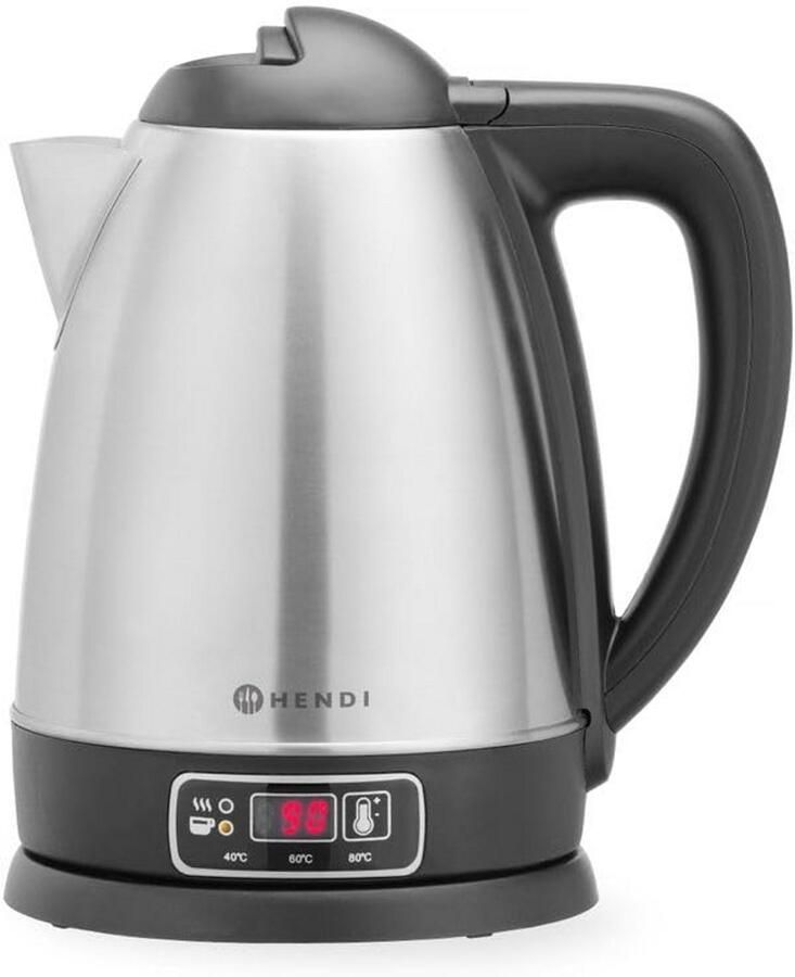 Elektrische Waterkoker met Temperatuurregeling 1.8L Ideaal voor Thee en Koffie