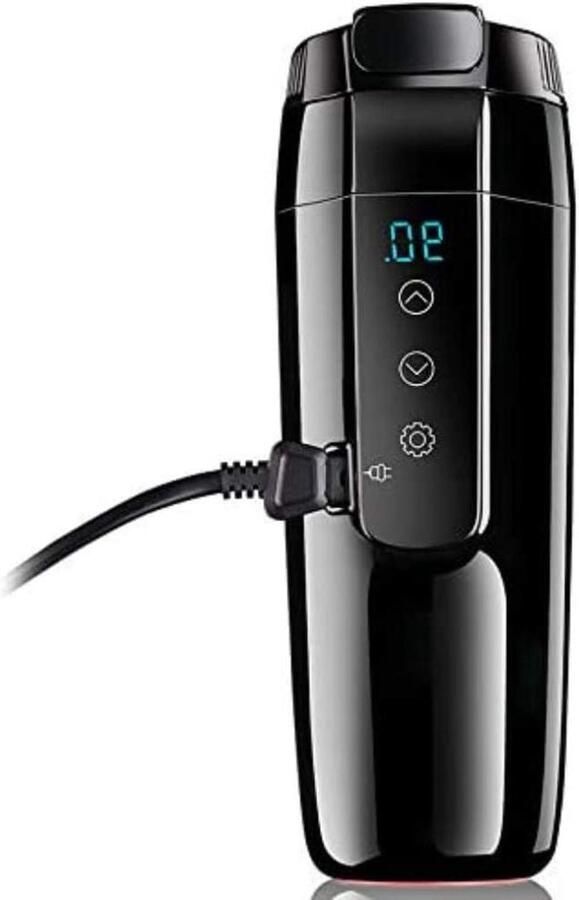 Elektrische Waterkoker Mok Reisbeker Verwarmd Dranken Warm Houden Variabele Temperatuurregeling 400 ml Roestvrij Staal