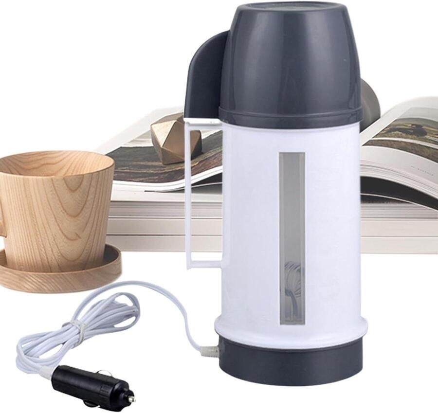Elektrische waterkoker Draagbare ketel Reizen en kamperen Automatische uitschakeling 12 24 V Meerkleurig