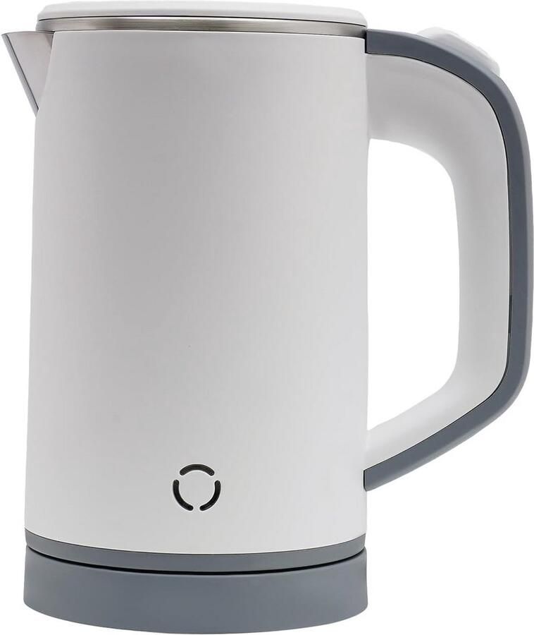 Elektrische Waterkoker Reis Waterkoker Snel Water Koken Compact RVS Design 800 Ml Capaciteit Wit