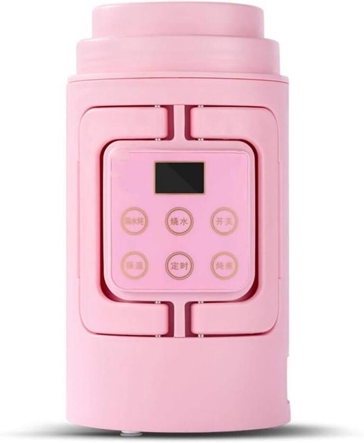 Elektrische Waterkoker Reis Waterkoker Snelle Drankjes Maken Dubbele Laag Isolatie Minder Dan 1 Liter Roze