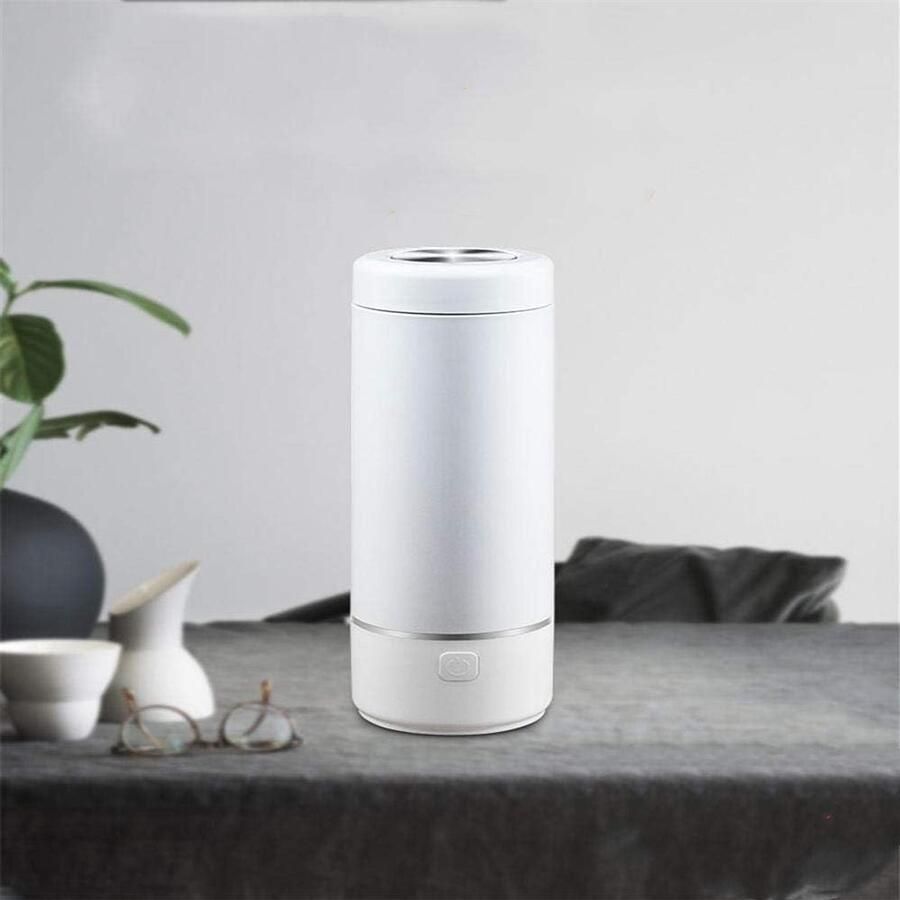 Elektrische Waterkoker Reis Waterkoker Snelle Warme Drank Automatische Uitschakeling 1000 Watt Wit