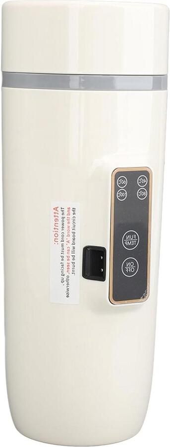 Elektrische waterkoker Reis waterkoker Warm water onderweg Intelligente temperatuurregeling 350 ml Beige
