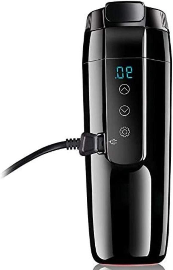 Elektrische Waterkoker Reisbeker Verwarming Dranken Warm Houden Variabele Temperatuur 400 ml Roestvrij Staal
