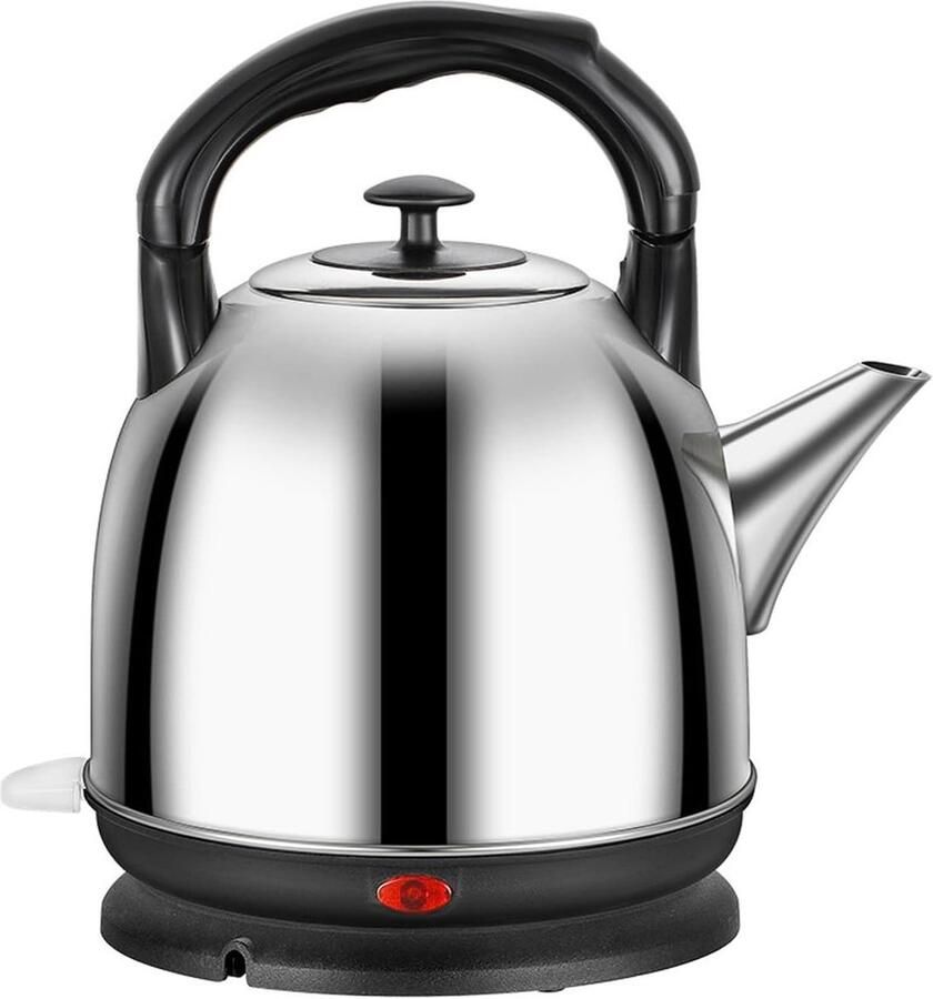 Elektrische Waterkoker Roestvrij Staal Waterkoker Snel Water Koken BPA-vrije Binnenkant 5 Liter Zilver