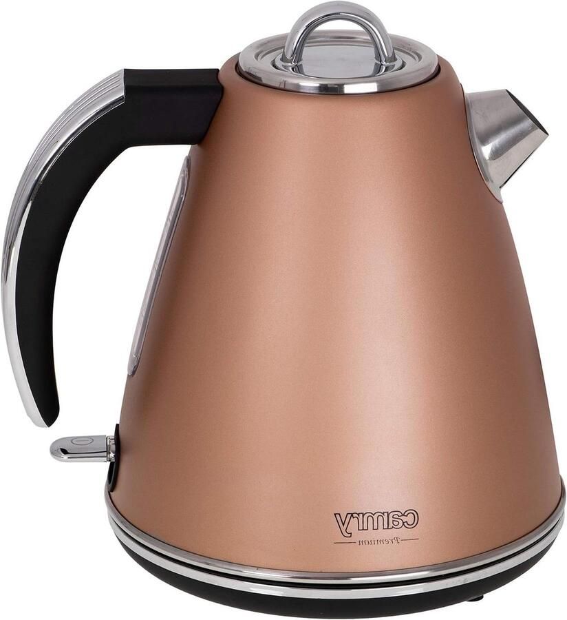 Elektrische Waterkoker Roestvrijstalen Ketel Snel Water Koken 360 graden draaibare sokkel 15 liter Koper