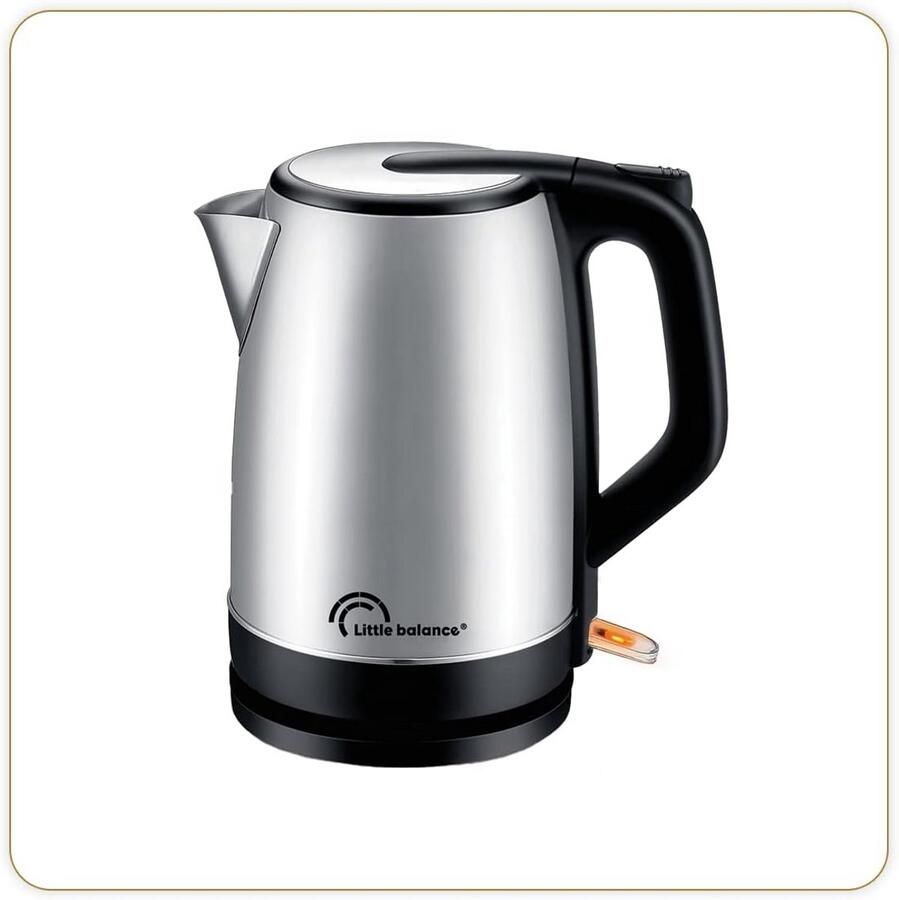 Elektrische Waterkoker RVS 1.7 Liter Draadloos met Kalkfilter