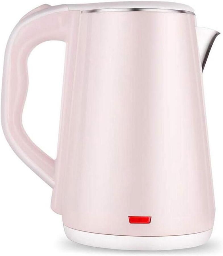 Elektrische Waterkoker RVS Ketel Snel Water Koken Automatische Uitschakeling 1.8 Liter Roze