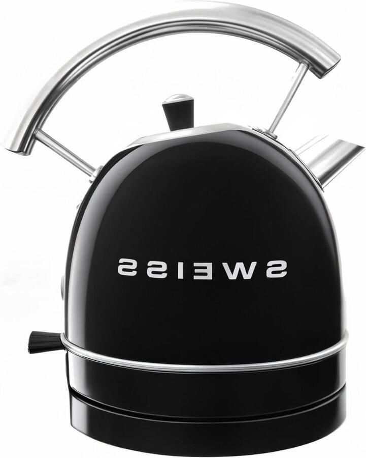 Elektrische Waterkoker RVS Snel Water Koken Automatische Uitschakeling 18 Liter Zwart